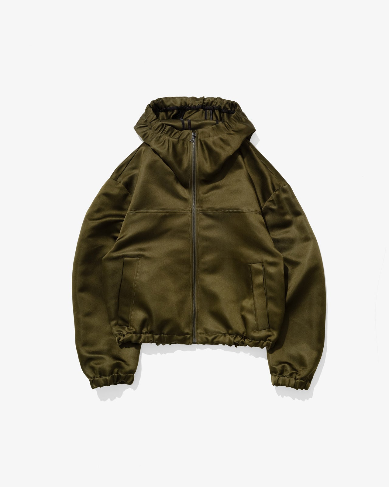 HOODED BOMBER