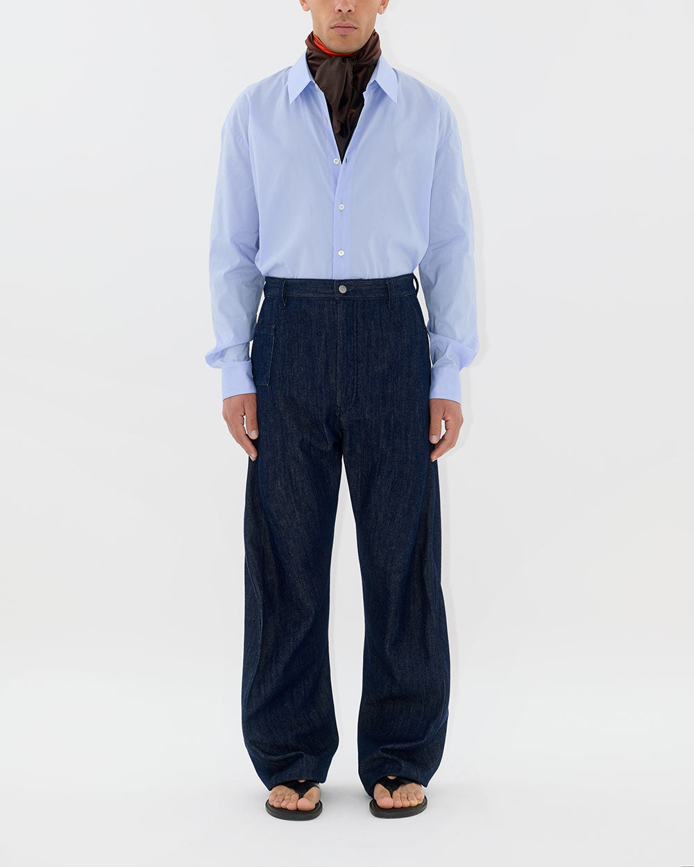 TWISTED LEG TROUSER