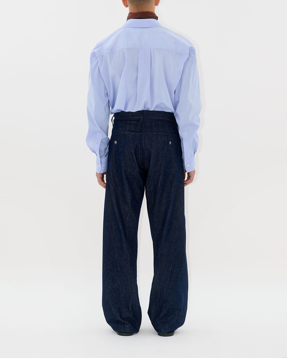 TWISTED LEG TROUSER