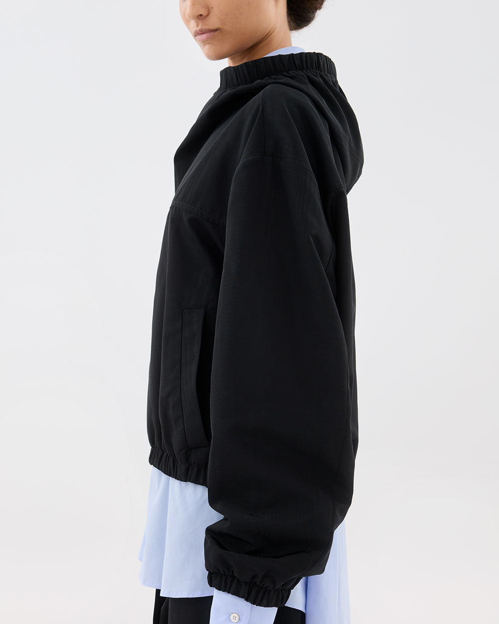 HOODED BLOUSON