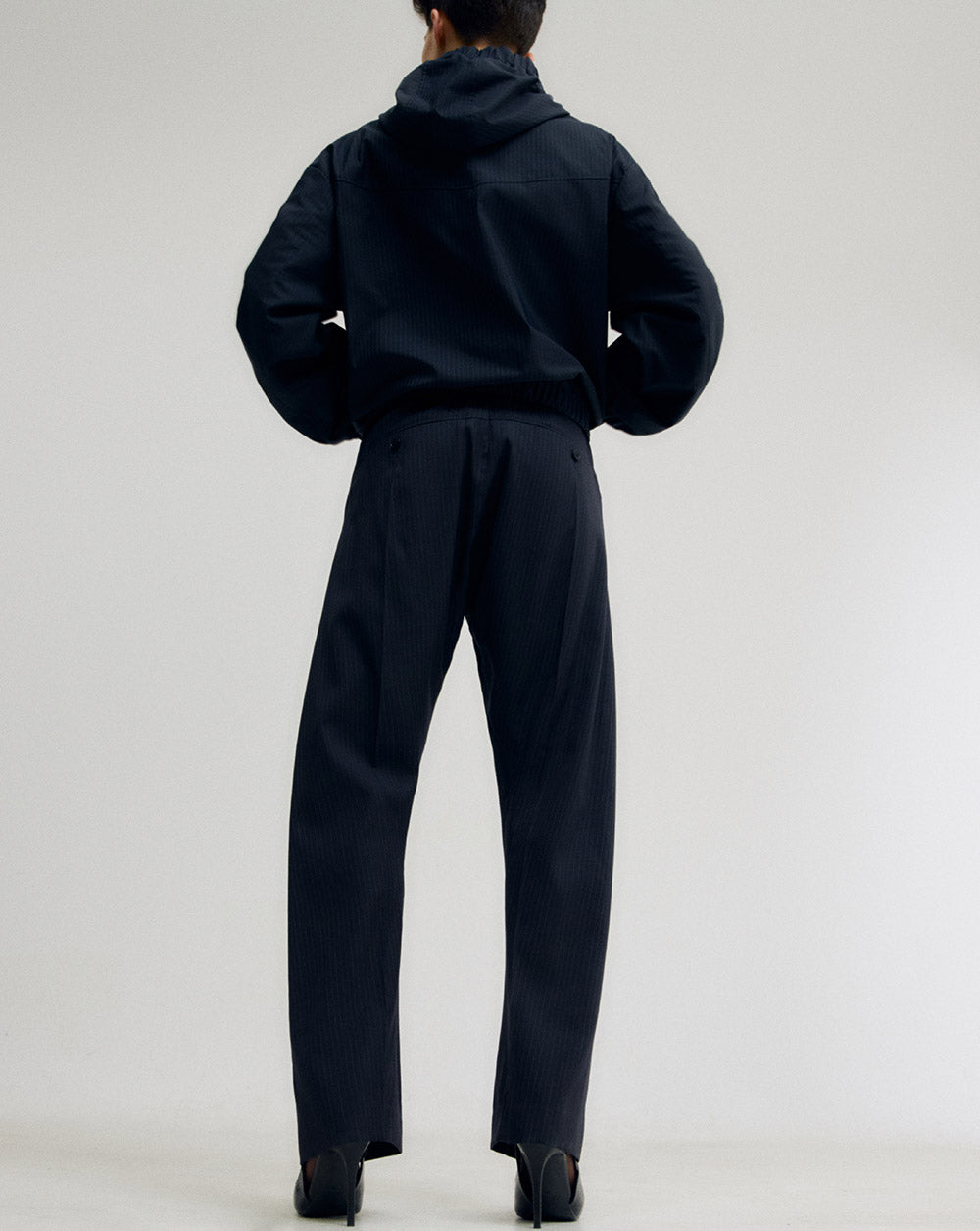 TWISTED LEG TROUSER